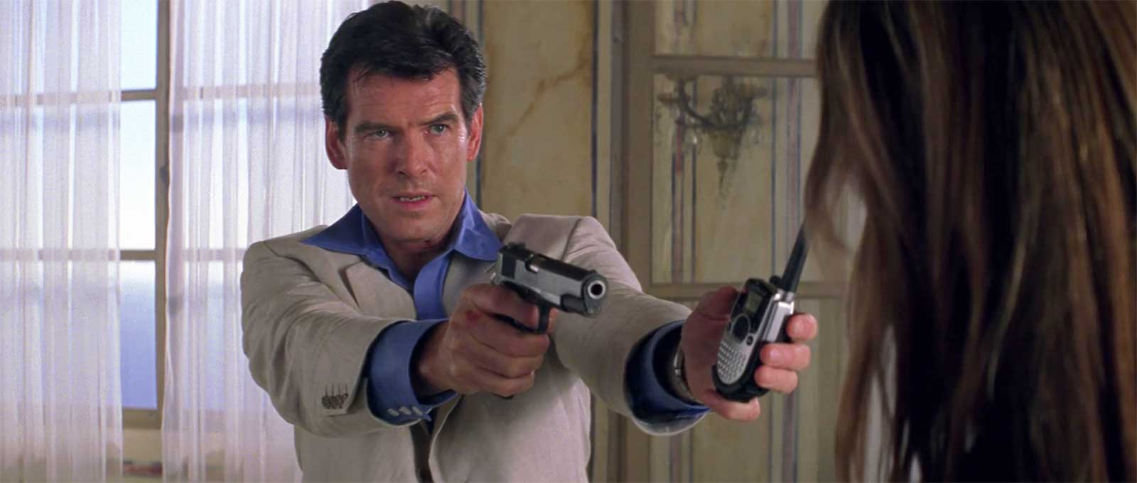 Placement in The World Is Not Enough with Pierce Brosnan