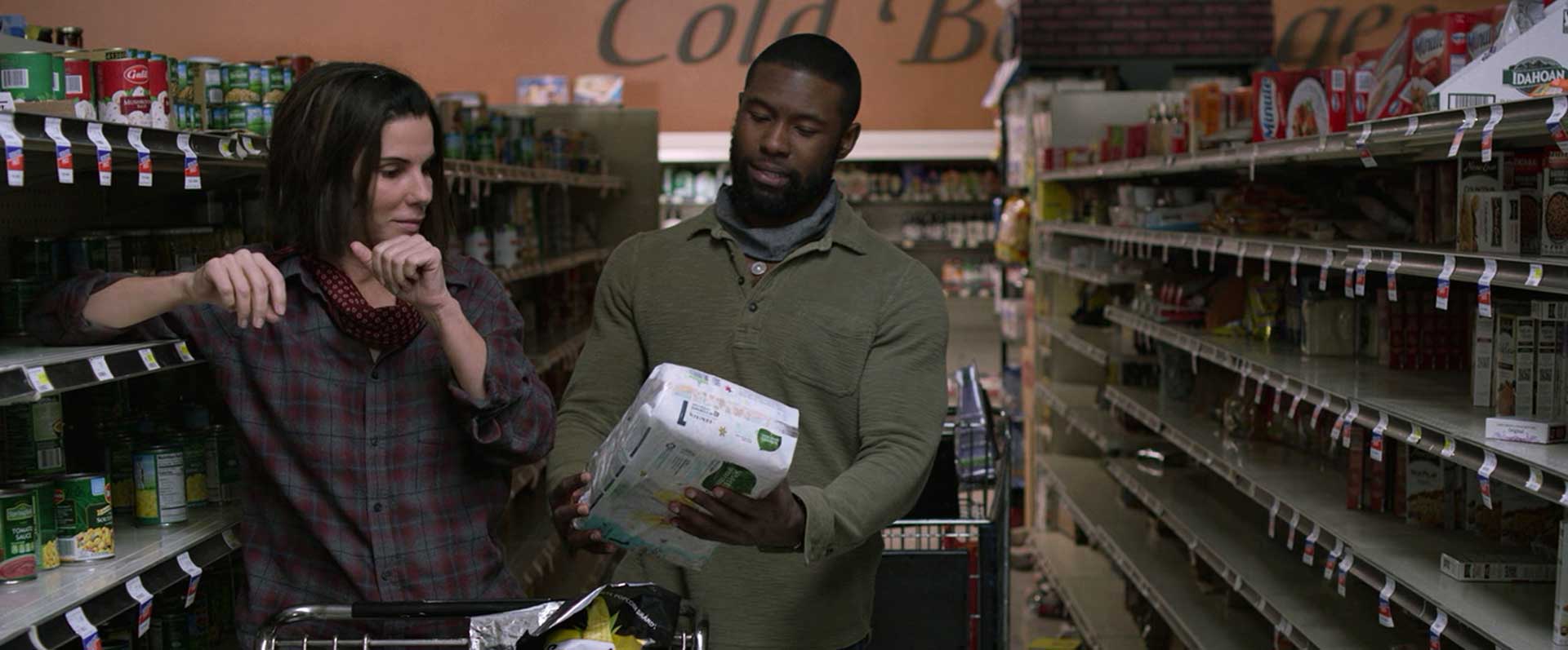 Placement in Bird Box with Sandra Bollock and Trevante Rhodes